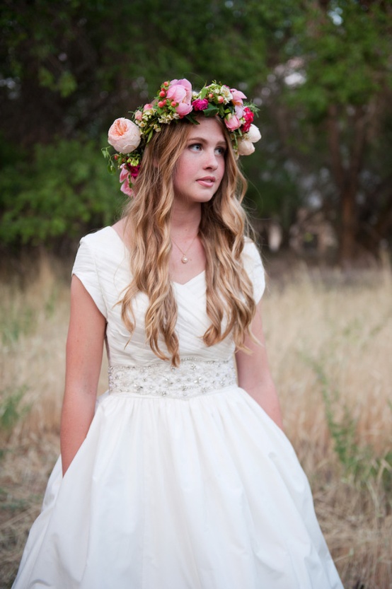 Свадебные прически 2013