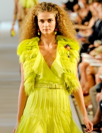 мех и кожа 2012 Oscar de la Renta мех и кожа 2012 Oscar de la Renta