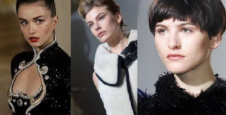 прически и макияж на неделе высокой моды в париже Bouchra Jarrar прически и макияж на неделе высокой моды в париже Bouchra Jarrar