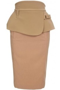 юбка с баской модная тенденция 2012 юбка с баской модная тенденция 2012