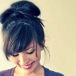 прямая челка прямая челка