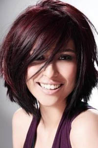 волосы красно-шоколадного цвета волосы красно-шоколадного цвета