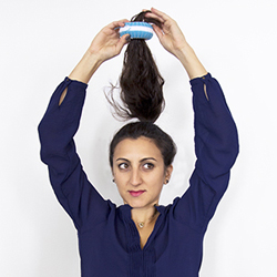 как сделать пучок из волос как сделать пучок из волос