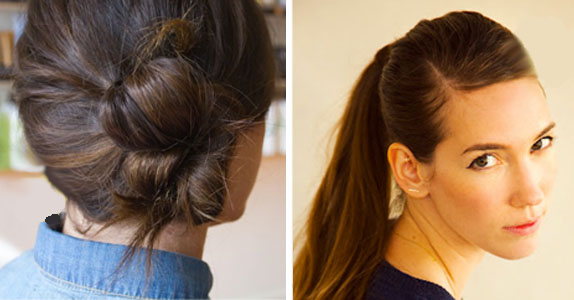 быстрые прически на каждый день пучки быстрые прически на каждый день пучки