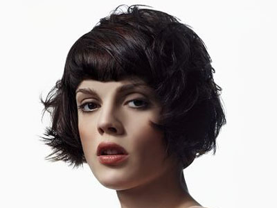 укладка челки укладка челки