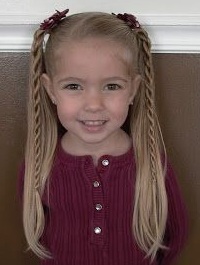 хвосты для длинных волос девочек хвосты для длинных волос девочек