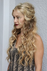 вечерняя прическа волны из волос вечерняя прическа волны из волос