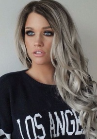 волосы серого оттенка волосы серого оттенка