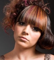 как укладывать челку как укладывать челку