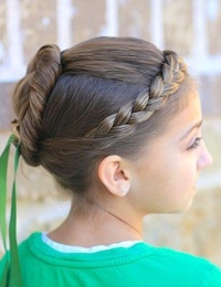 Праздничные прически для длинных волос для девочек Праздничные прически для длинных волос для девочек