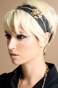 как украсить косую челку как украсить косую челку