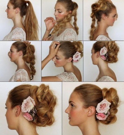 свадебные прически свадебные прически