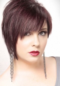 рваная боковая челка рваная боковая челка