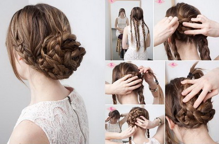 изящные укладки для густых волос изящные укладки для густых волос