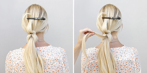 коса с хвостом коса с хвостом