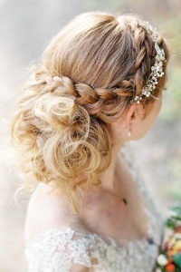 свадебные пучки из кос на средние волосы свадебные пучки из кос на средние волосы