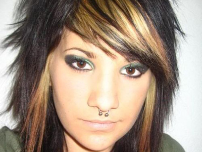 эмо стиль макияжа лица эмо стиль макияжа лица