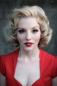 ретро макияж ретро макияж