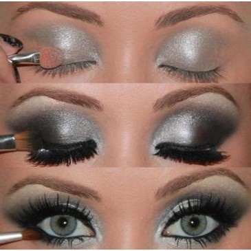 макияж для серо голубых глаз макияж для серо голубых глаз