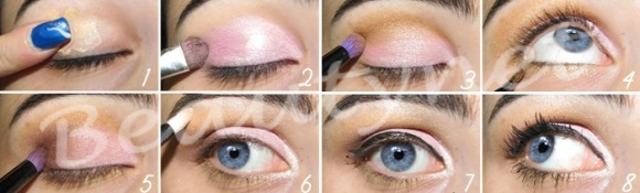 как подчеркнуть голубые глаза как подчеркнуть голубые глаза