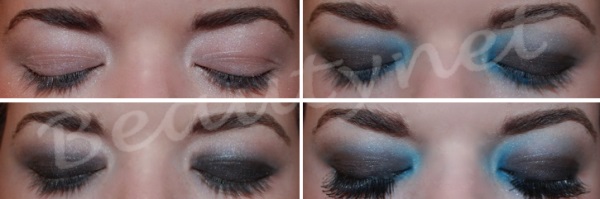 темный макияж для голубых глаз темный макияж для голубых глаз