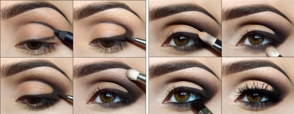 вечерний макияж для карих глаз вечерний макияж для карих глаз