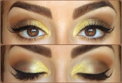как увеличить глаза с помощью макияжа