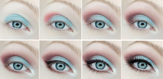 макияж глаз для блондинок макияж глаз для блондинок