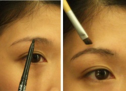 правильно красить брови и ресницы правильно красить брови и ресницы