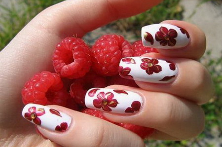 художественная роспись ногтей модный маникюр 2013 художественная роспись ногтей модный маникюр 2013