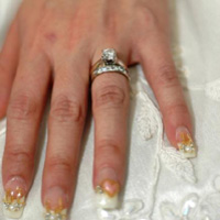 свадебный маникюр свадебный маникюр