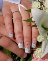 свадебный маникюр свадебный маникюр