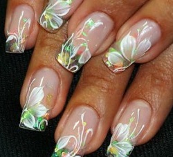 аквариумный дизайн ногтей аквариумный дизайн ногтей