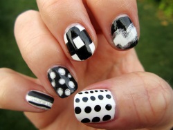 черно белый дизайн ногтей черно белый дизайн ногтей
