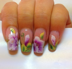 китайская роспись ногтей китайская роспись ногтей