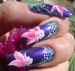 китайская роспись ногтей китайская роспись ногтей