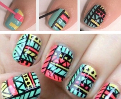 дизайн ногтей в домашних условиях абстракция дизайн ногтей в домашних условиях абстракция