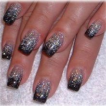 Блестящий нейл-арт Блестящий нейл-арт