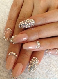 свадебный маникюр свадебный маникюр