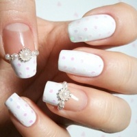 свадебный маникюр свадебный маникюр