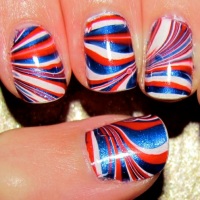 узор на ногтях с помощью иголки узор на ногтях с помощью иголки