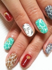 забавные идеи дизайна ногтей 2012 забавные идеи дизайна ногтей 2012