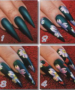 модный орнамент на ногтях модный орнамент на ногтях