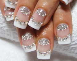 свадебный маникюр своими руками свадебный маникюр своими руками
