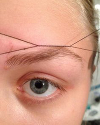 как правильно выщипать брови ниткой как правильно выщипать брови ниткой