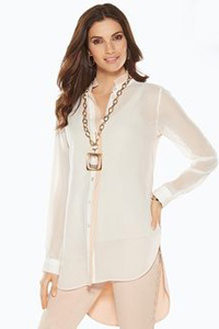 Белая туника – универсальная летняя одежда