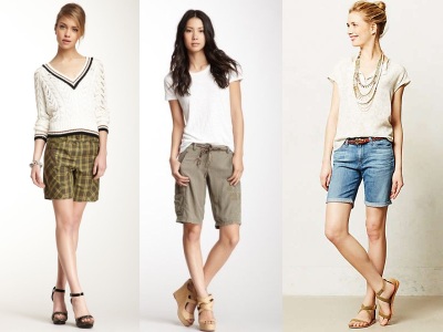брюки бермуды в моде брюки бермуды в моде