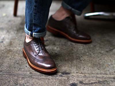 броги в стиле смарт кэжуал броги в стиле смарт кэжуал