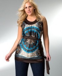 как носить туники для полных как носить туники для полных