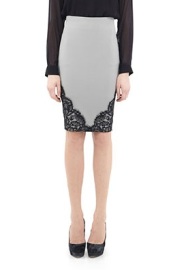 модная юбка карандаш для офиса